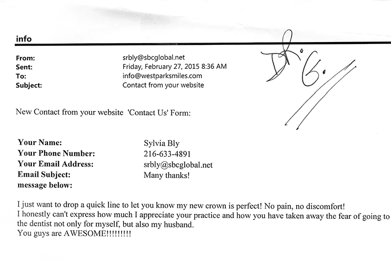 Dr Gallagher Rave Reviews